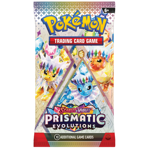 Pokemon SV8.5 Scarlet and Violet Prismatic Evolutions Booster Pack