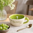 thumbnail image 4 of Ceramic Mug Cute Coffee Cup with Handle for Home Office Birthday Gift, 4 of 7