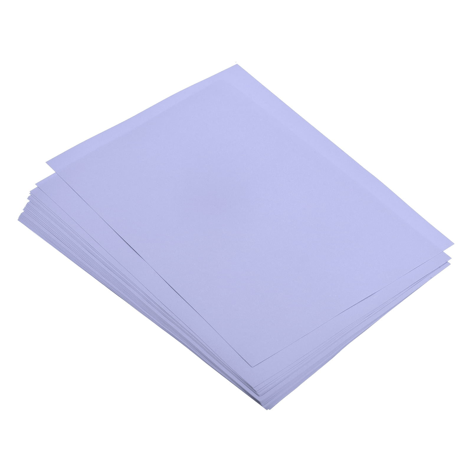 Uxcell 100 Sheets Colored Copy Paper 11.8x7.9 Inch A4 Printer Paper 80gsm Light Purple for Office Printing, Document Copying, Invitations, Forms, Art Projects