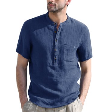 Ketyyh-chn99 Shirt T - pour Homme Débardeur Homme 2024 Été T-Shirts pour Homme T-Shirt Classique Doux T-Shirt pour Homme Bleu Foncé,m