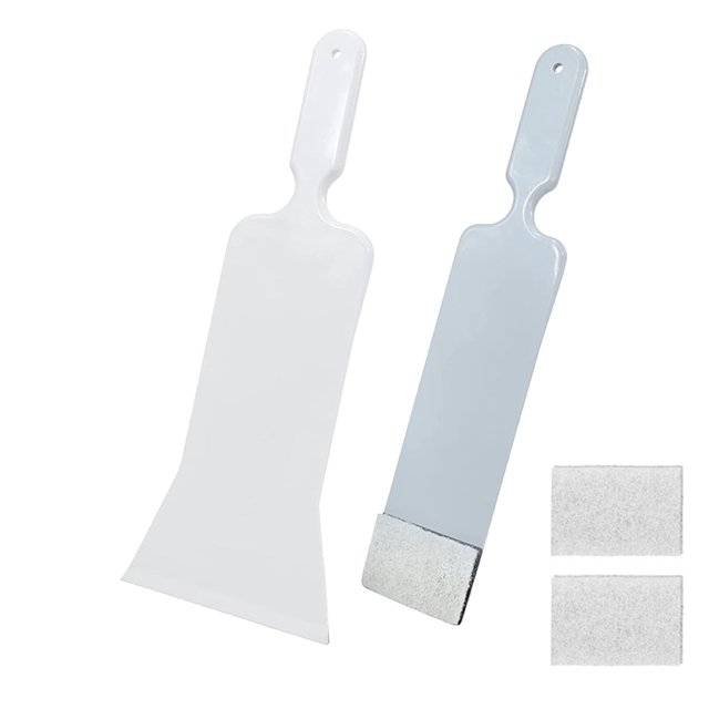 Bulldozer Squeegee Scraper Tool For Car Window Tint Film Installation And Snow Ice Removal 15.16 in Long Handle Flat Glass Applicator