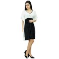 thumbnail image 3 of Bimba Robe Caftan Courte d'Été pour Femme pour la Plage, Taille Smockée, 3 of 9