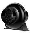thumbnail image 1 of 4 Inch 195 CFM Inline Duct Ventilation Fan Vent Blower For Grow Tent Box/ Greenhouse/ Basement/ Kitchen ,Durability and Easy Installation, 1 of 5
