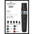 thumbnail image 2 of Conair Barber Shop Pro 15‑Piece All‑In‑One Rechargeable Trimming System with Japanese Steel Blades & Magnetic Heads, 2 of 5