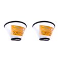 thumbnail image 4 of serony Translucent Dog Protective Collar Pet Wound Anti-Bite Ring Protective Cover Cat Dog Bath Shield No.08 2Set, 4 of 6