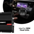 thumbnail image 3 of Taramps TS 400x4 Black with Automatic High Level Input 400 watts RMS 4 Channels Full Range Car Audio Amplifier RCA Input Class D 2 Bridged Channels Multichannel Ampl, 3 of 12