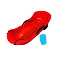 thumbnail image 3 of Lipstore Snow Sled Classic Wear Resistant with Pull Rope Thickened with Brakes Sledge Red, 3 of 8