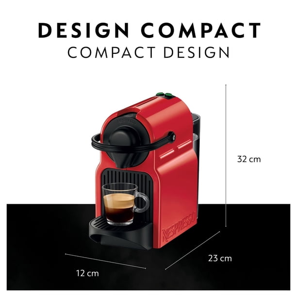 Nespresso Inissia Espresso Machine by Breville, Ruby Red - Walmart.ca