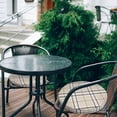 thumbnail image 3 of Yhmxh Organisateurs de Garde-Robe et Rangement Coussins Ronds pour Chaises d'Extérieur pour Meubles de Patio Coussin de Chaise de Patio pour Canapé de Jardin A Cushions, 3 of 6
