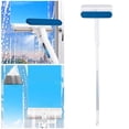 thumbnail image 1 of Retractable Window Cleaning Squeegee With Sprayer And 50 Inch Telescopic Extension Pole Bendable Head For Home Glass Indoor And High, 1 of 5