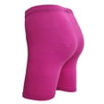 thumbnail image 4 of Timegard Running Shorts for Women Bike Short Leggings High Waist Solid Color Comfy Athletic Shorts, 4 of 4