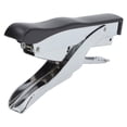 thumbnail image 4 of Hand Held Stapler, Practical Desktop Stapler Frosted Surfaces  For Binding Documents Black,Transparent, 4 of 8