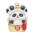 thumbnail image 3 of 2024 New Year Panda Figurine Table Ornament Resin Material for Desktop Decor C, 3 of 8