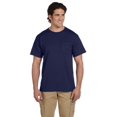 thumbnail image 1 of Jerzees Mens DRI-POWER Active Short Sleeve Pocket Crew T-Shirt, L, J Navy, 1 of 1