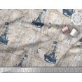 thumbnail image 3 of Soimoi Velvet Fabric Fish & Ship Ocean Fabric Prints By Yard 58 Inch Wide, 3 of 3
