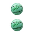 thumbnail image 2 of VONKY Particle Surface Round Enhanced Grip Basketball For Precise Shots Odorless Green- size 7 2Set, 2 of 6