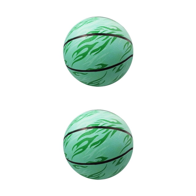 ziyahi Élasticité et Résistance aux Impacts Ballon d'Entraînement Fiable pour Exercices Vert - Taille 7 Ensemble de 2