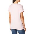 thumbnail image 2 of Hanes T-Shirt à Manches Courtes Col en V pour Femmes, P, Floral Semplice/Paleo Rose, 2 of 5