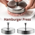 thumbnail image 2 of Stuffed Non-stick Hamburger Beef Burger Press Mold Mould Bbq Tool P7o7 Barbecue Steel Maker, 2 of 8