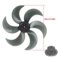 thumbnail image 3 of Suyin Grey For 16 Inch Plastic Fan Blade Replacement For Standing Or Table Fans, 3 of 9