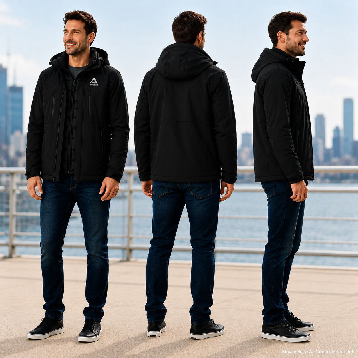 Reebok Men's Soft Shell System Jacket, Sizes S-XXL