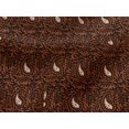 thumbnail image 4 of oneOone Viscose Jersey Fabric Leaves & Paisley Block Print Fabric BTY 60 Inch Wide, 4 of 4