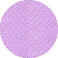 thumbnail image 1 of Ahgly Company Tapis Rond Lavable en Machine Intérieur Transitionnel Heliotrope Violet, 7 Pieds Rond, 1 of 7