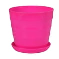 thumbnail image 1 of Flowerpots with Dish Ceramic, Pot Flowerpot Colourful Succulent Decor Plastic Flower & Garden, Flower Pots, 1 of 5