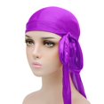 thumbnail image 2 of Silky Durag   Multi Colour Options | Premium Silk Du Rags For Men & Women | Perfect For Waves  Braids & Locs, 2 of 4