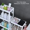 thumbnail image 3 of Bathroom Tower Shelf, Light Duty Freestanding Shelving Unit Storage Rack For Home Garage Basement Laundry, 3 of 8