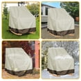 thumbnail image 4 of LSLJS Housse Imperméable pour Mobilier de Patio, Housse pour Fauteuil Berçant Simple, Housse de Tabouret de Mobilier de Jardin Anti-Cendres Cover, Rocking Cover, 4 of 4