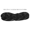 thumbnail image 5 of BEADCEST Lacets de Patins en Polyester Noir Haute Résistance pour Hockey sur Glace et Sports de Patin à Roues Alignées, 5 of 5