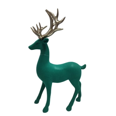 Holiday Time 11.5 Inch Flocked Reindeer