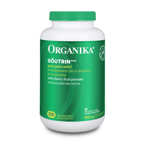 Organika Goutrin 270 Vegetarian Capsules 30 Day Supply