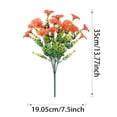 thumbnail image 2 of Tyidzon 6PC Outdoor Artificial Flowers Realistic And Morning For Outdoor Decor And Arrangements, 2 of 5