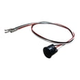 thumbnail image 1 of Abbracc Excavator Joystick Push Button with Cable Replacement Spare Button Switch Assembly for Loader Handle Joystick Controller Part Black Button 3 Line, 1 of 9