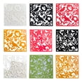 thumbnail image 3 of ZheElen 4piece Lightweight Hanging Divider Screens For Versatile Space Foldable Green Butterflies 1Set, 3 of 6