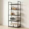 thumbnail image 4 of EGNMCR Storage Bins, Storage Containers Kitchen Rack Trolley Floor Standing Multi Layer Household Storage Rack Bathroom Rack Can Accommodate Toiletries And Daily Necessities Plastics Shelves, 4 of 6