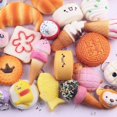 thumbnail image 2 of Wholesale 30PCS Lot Cute Mini Random Squishy Soft Panda/Bread/Cake/Buns Phone Straps Charm Kit Hot, 2 of 5