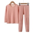 thumbnail image 2 of 2 Set Youth Kids' Thermal Underwear Set Compression Shirt Leggings Pants Kids Base Layer Cold Weather, 2 of 3
