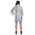 thumbnail image 3 of Moomaya Printed Cotton Robes For Women Plus Size Kimono Robe Short Nightwear, 3 of 6