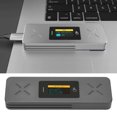 thumbnail image 1 of External Hard Disk Drive Case, GEN2 Nvme 2280 M.2 NVMe SSD Enclosure RTL9210B With Smart Display For Hard Disk, 1 of 8