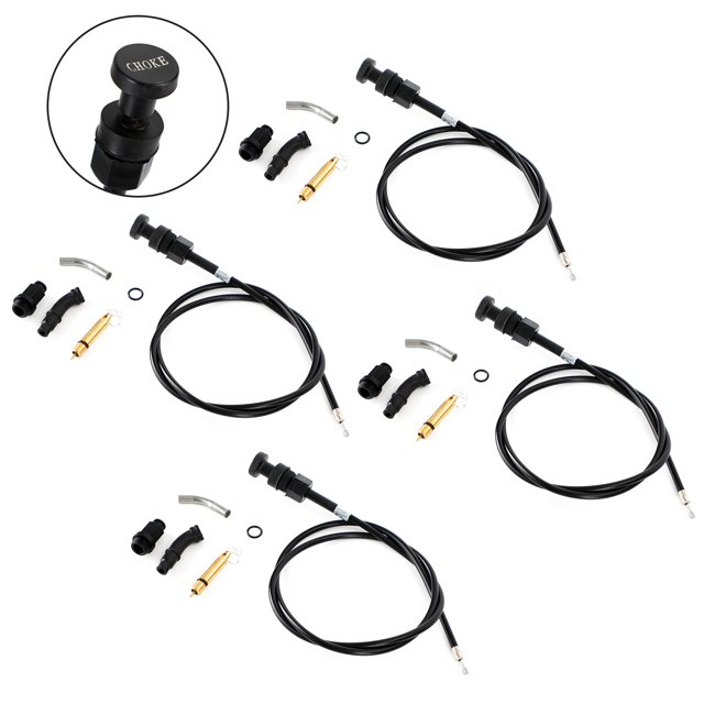 4x Carburetor Choke Cable Plunger Kit fit for Honda Rancher TRX350 FM TM 00-06