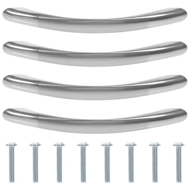 Miangastore Cupboard Door Handles Kitchen Cabinet Handles Zinc Alloy 4Pcs