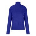 thumbnail image 3 of Besolor Chandails à Col Roulé pour Femmes Manches Longues Décontractées Tricot Torsadé Pull Ample Automne Hiver, 3 of 6