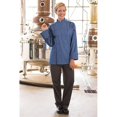 thumbnail image 1 of Uncommon Threads 4003-3408 Pantalon de Chef Ample Teint en Fil Gris Gabordine - 4XLarge, 1 of 1