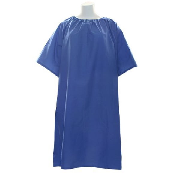 Plus Size Hospital Gown 5X - Royal