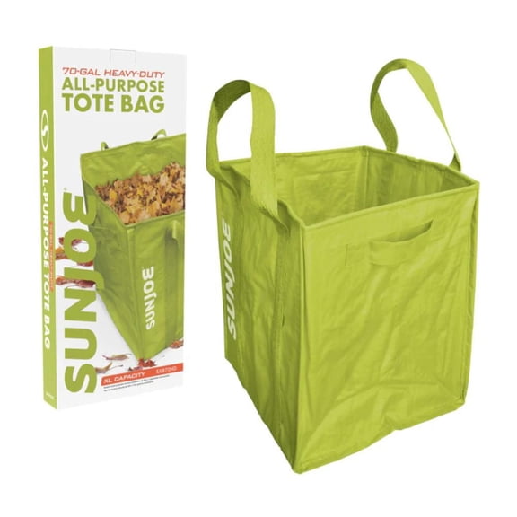 Sun Joe SJLB70HD Sac de Jardin Jumbo Haute Résistance Multi-Usage pour Feuilles et Débris | Capacité de 70 Gallons