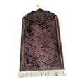 thumbnail image 2 of GROWTH TANK Portable Prayer Rug Blanket 65Cmx110cm Foldable Prayer Mat for Wedding Hajj Home Coffee, 2 of 9
