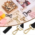 thumbnail image 4 of 1.3 Inch Swivel Clasp Hooks, 2 Pcs Detachable Snap Hook for Bag Strap Purse Lanyard DIY Craft Hardware, Bronze, 4 of 7